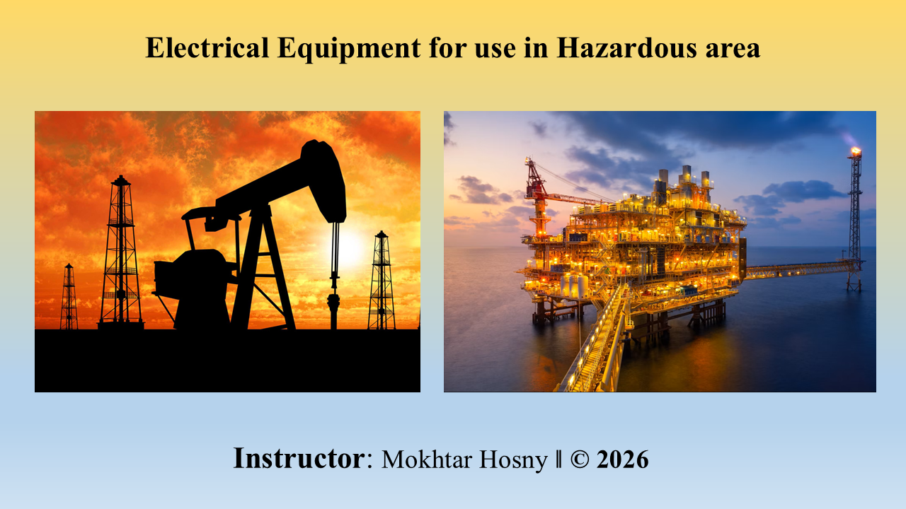 Selection and Erection of Electrical Equipment for Use in Hazardous Areas